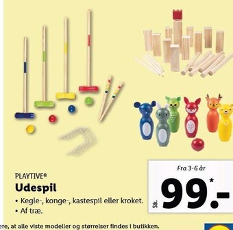 Playtive udespil