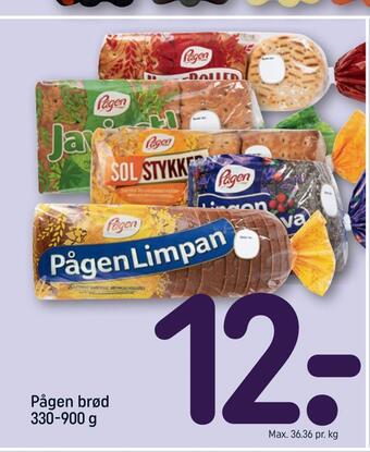 REMA 1000 Pågen brød tilbud