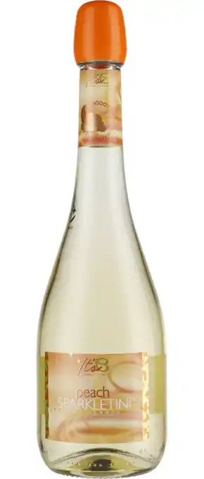Peach sparkletini 5%  pr.fl.v. 6 stk.
