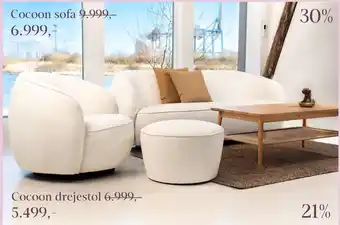 Cocoon sofa, cocoon drejestol