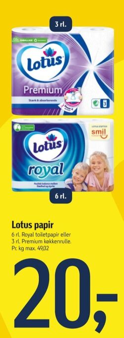 Føtex Premium køkkenrulle tilbud