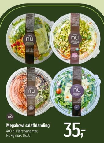 Føtex Salling nu salatblanding tilbud