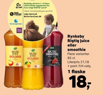 Kvickly Rigtig æblejuice tilbud
