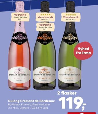 Kvickly Ukendt fransk mousserende vin tilbud