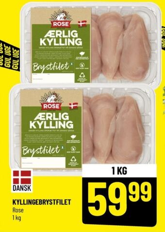 Løvbjerg Ærlig kylling kyllingebrystfilet tilbud