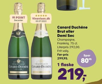 Kvickly Canard-duchene champagne tilbud