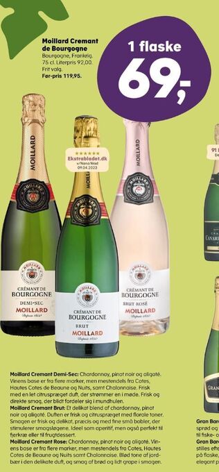 Kvickly Ukendt fransk mousserende vin tilbud