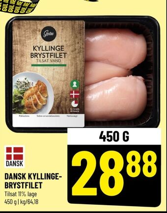Løvbjerg Gestus kyllingebrystfilet tilbud