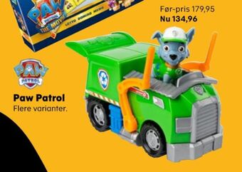Kvickly Paw patrol biler tilbud