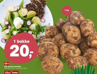 Kvickly Ukendt kartofler tilbud