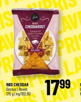Løvbjerg Gestus revet ost cheddar tilbud