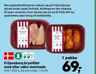 Kvickly Frijsenborg kyllingebrystfilet tilbud