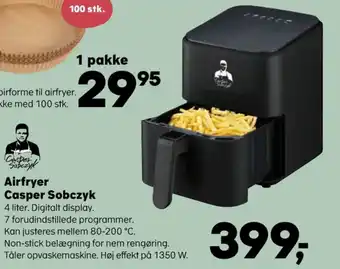 Kvickly Casper sobczyk airfryer tilbud