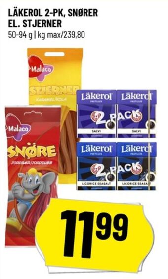 Løvbjerg Läkerol pastiller salvi tilbud