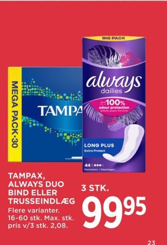 MENY Always bind tilbud