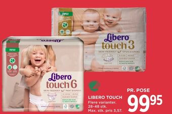 MENY Touch bleer str 6 13-20 kg tilbud