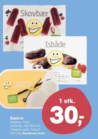 SuperBrugsen Easis ispinde tilbud