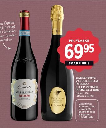 MENY Ukendt italiensk rødvin tilbud