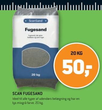 XL-BYG Scansand fugesand tilbud