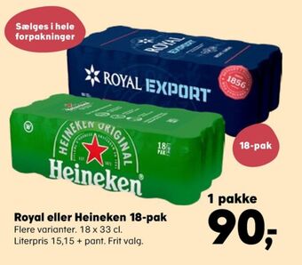 SuperBrugsen Export øl tilbud