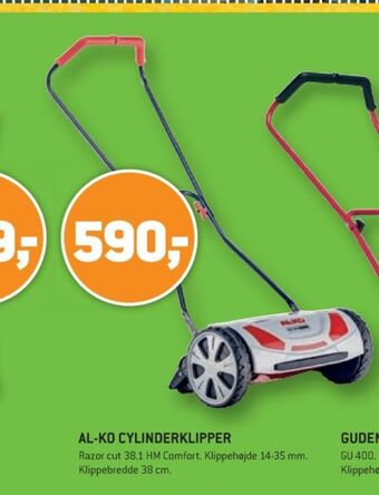 XL-BYG Al-ko håndplæneklipper tilbud