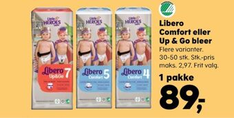 SuperBrugsen Comfort bleer str 4 7-11 kg tilbud