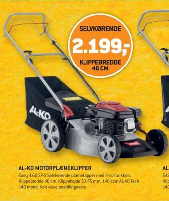 XL-BYG Al-ko plæneklipper tilbud