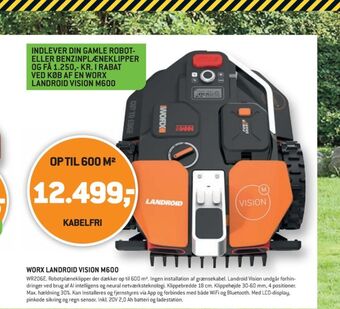 XL-BYG Landroid robotplæneklipper tilbud