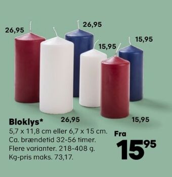 SuperBrugsen Ukendt bloklys tilbud