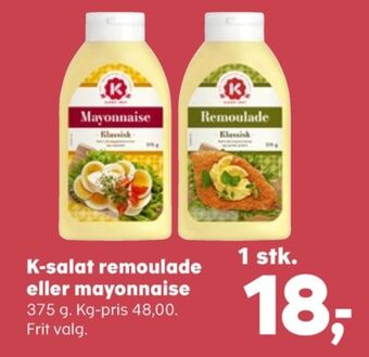 SuperBrugsen K-salat remoulade tilbud