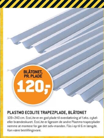 XL-BYG Plastmo trapezplader tilbud