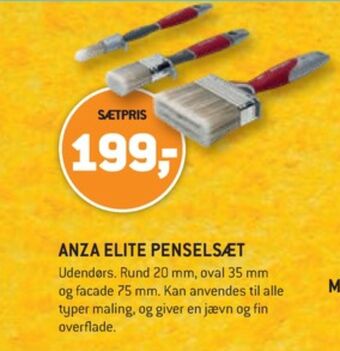 XL-BYG Anza penselsæt tilbud