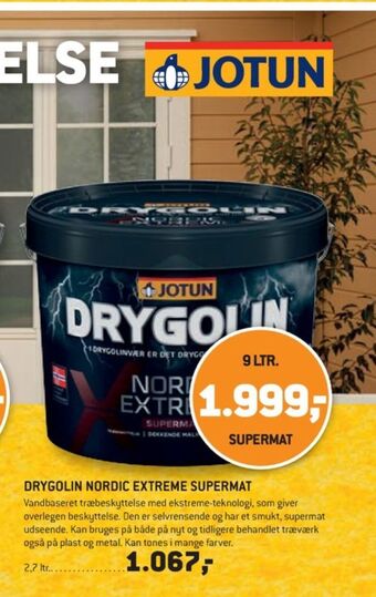 XL-BYG Drygolin træbeskyttelse tilbud
