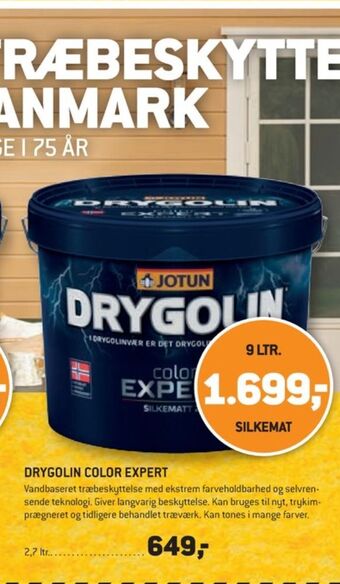XL-BYG Drygolin træbeskyttelse tilbud