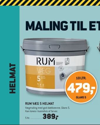XL-BYG Rum maling tilbud