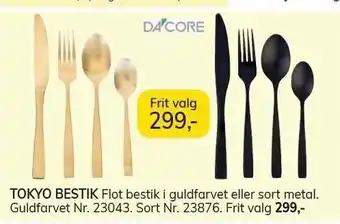 Daells Bolighus Tokyo bestik tilbud