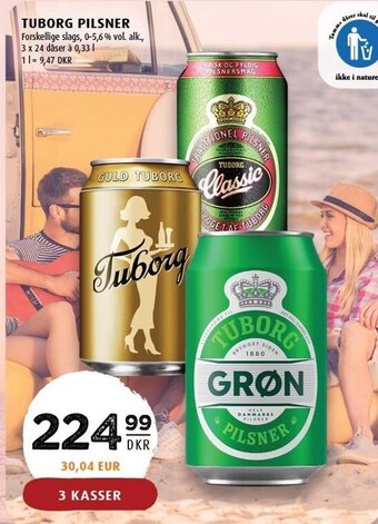 Scandinavian Park Tuborg pilsner tilbud