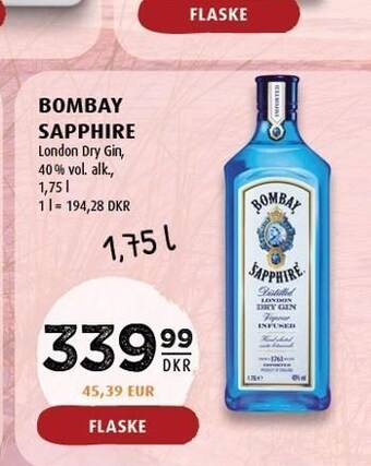 Scandinavian Park Bombay sapphire tilbud