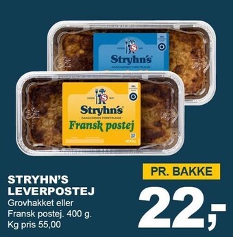Let-Køb Stryhn´s leverpostej tilbud