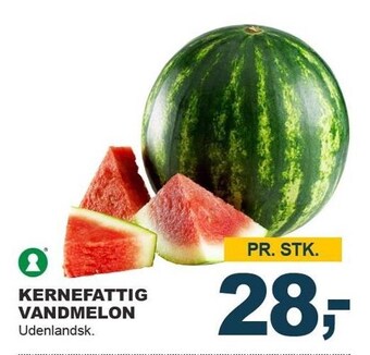 Kernefattig vandmelon