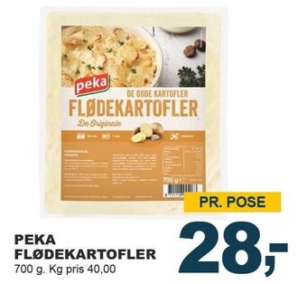 Let-Køb Peka flødekartofler tilbud