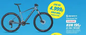 Fri BikeShopOFFLINE Scott aspect 765 tilbud