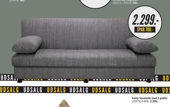 My Home Volta sovesofa med 2 puder tilbud