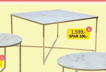 Daells Bolighus Bord med marmortryk tilbud