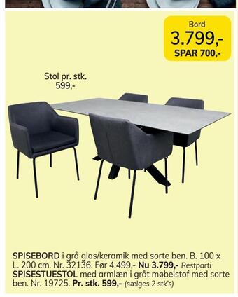 Daells Bolighus Bord tilbud