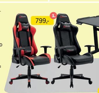 Daells Bolighus Gamer kontorstol tilbud