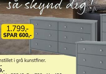 Daells Bolighus Kommode tilbud