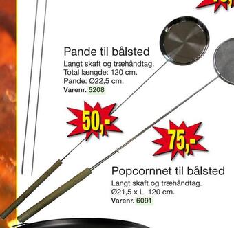 Harald Nyborg Pande til bålsted tilbud