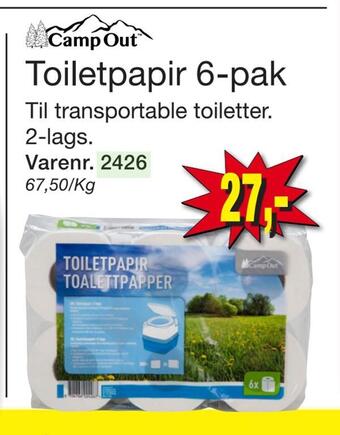 Harald Nyborg Toiletpapir 6-pak tilbud