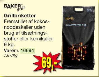 Harald Nyborg Grillbriketter tilbud